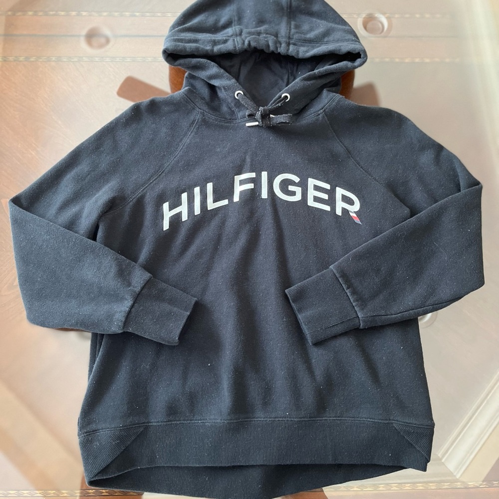 Tommy Hilfiger Black Logo Hoodie